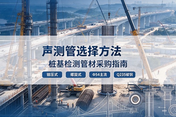 甘孜声测管选型标准