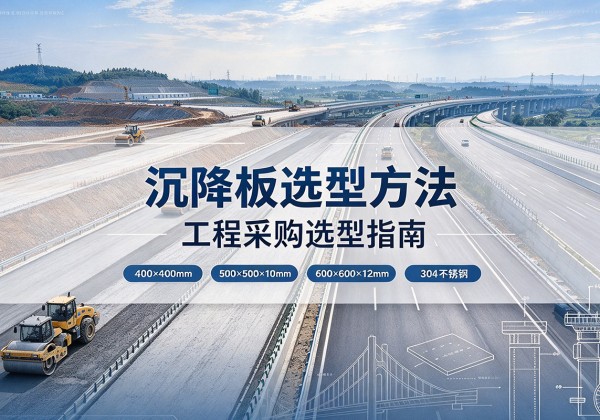 甘孜沉降板选择方法