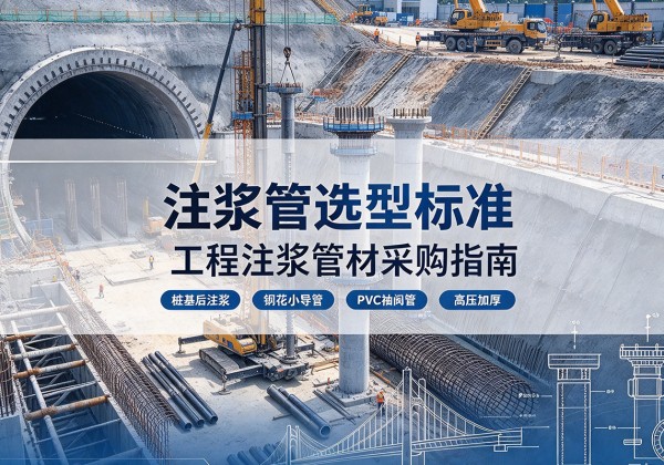 甘孜注浆管选型标准
